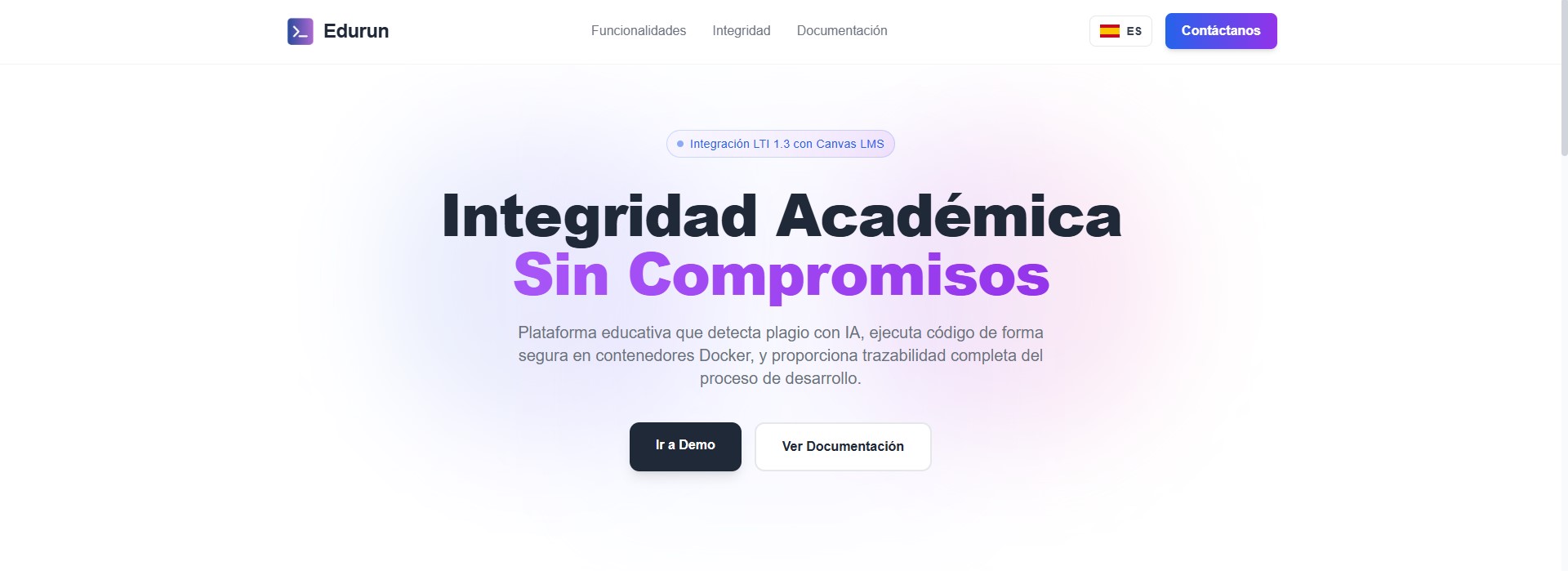 Vista previa de Edurun